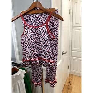 Laura Dare Holiday/Christmas Pajama Set Sz. 10